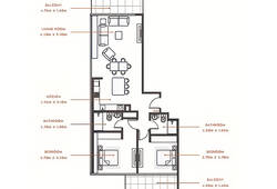 [Translate to ru:] 2 bedroom apartment